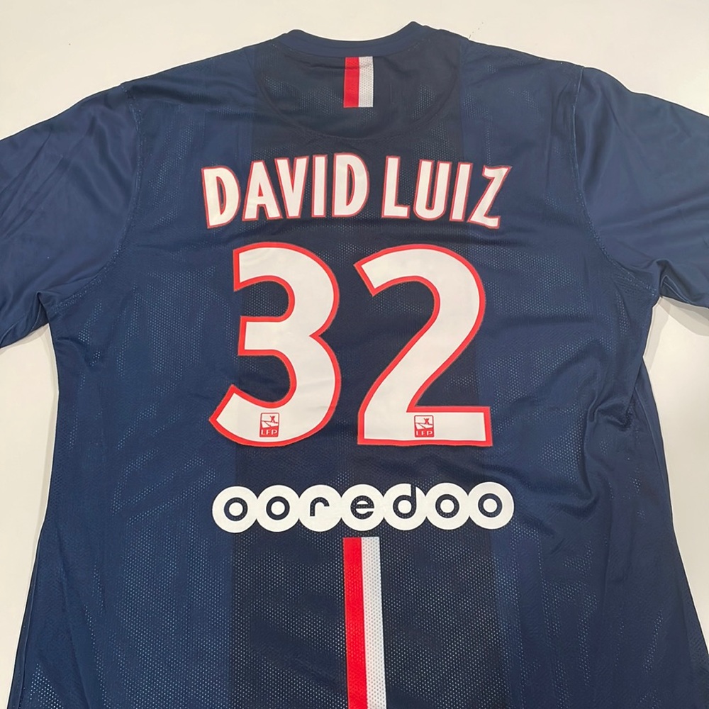David Luiz 2014 PSG Soocer Jersey